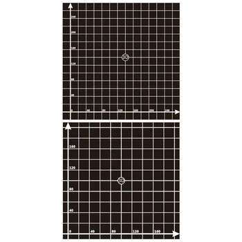 220x220/ 300x300mm חדש פלטפורמת הדפסה מדבקות לבנות משטח דף שטיח עם נקודות ציון מדפסת 3D אביזרים