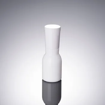 40ml לבן בקבוק זכוכית עם לבן לחץ משאבה/מכסה על סרום/קרם/תחליב/קרן האריזה קוסמטיים