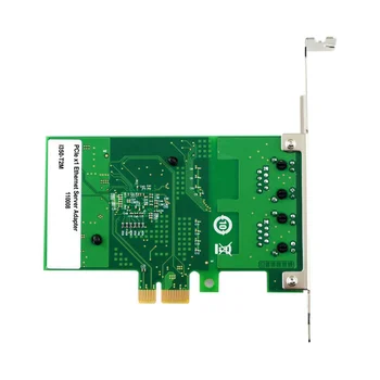 I350-T2M PCI-Ex1Gigabit כפולה חשמלית שרת נייד כרטיס רשת I350AM2 שבב כרטיס רשת