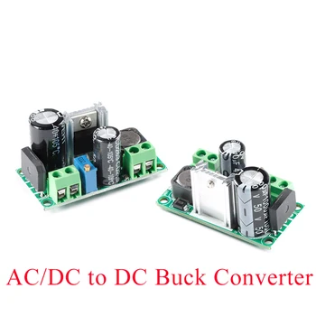 LM2596HV AC/DC ל-DC Buck Converter מודול 3v 3.3 V, 5V 6V 9V 12V 15V 24V DC 5V-50V מתכוונן Step-Down 3א LM2596 ספק כוח אני