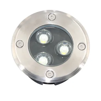 עמיד למים IP67 LED מתחת לאדמה אור 3W 9W גינה חיצונית קבור המנורה AC85-265V על נתיב מרפסת נוף