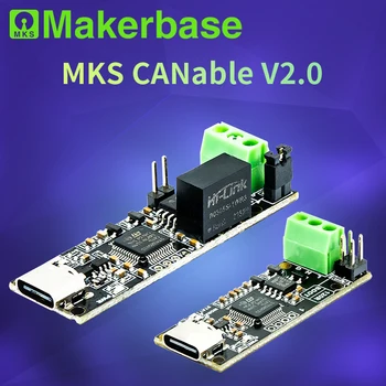 Makerbase CANable 2.0 USB יכול canbus הבאגים מנתח מתאם יכול בידוד VESC ODRIVE CANable_Z