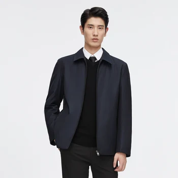 BOSIDENG עסקים בסגנון קלאסי עסקים דש הז ' קט גברים 90% פוך מעיל באיכות גבוהה B20144173