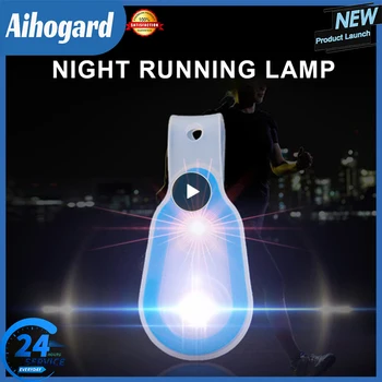 מיני פנס לילה הפעלת אור קליפ על בגדים המנורה יד חופשית מגנטי חזק לפיד LED קמפינג אוהל כיס לילה אור