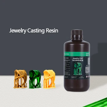 NOVA3D תכשיטים הליהוק UV שרף LCD 3D מדפסת Photopolymer תכשיטים Castable שרף לאור ירוק שרפים Dropship