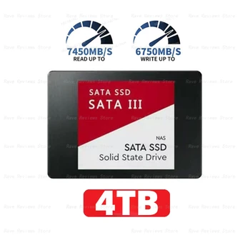 SATA SSD 4TB 1TB 2TB כונן הדיסק קשיח Sata3 2.5 אינטש Ssd דיסק קשיח פנימי, כונני מצב מוצק עבור מחשב נייד מחברת SSD