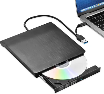 חיצוני DVD מקליט plug and play ללא צורך בהתקנה ההתקן תומך CD DVD קריאה, הקלטה עבור ה-Macbook Pro 13