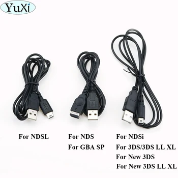 YuXi 1Pcs USB לטעינה מראש כבל מטען כבל תואם עבור Nintend על NDSL NDSi NDS על GBA SP עבור 3DS XL LL