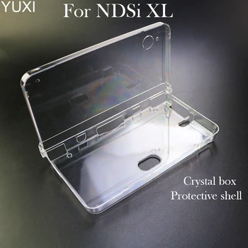 YUXI על NDSI XL LL שקוף קריסטל מקרה קשה ברור כיסוי מעטפת עבור NdsiXl LL המסוף אנטי גירוד אנטי אבק תיק מגן
