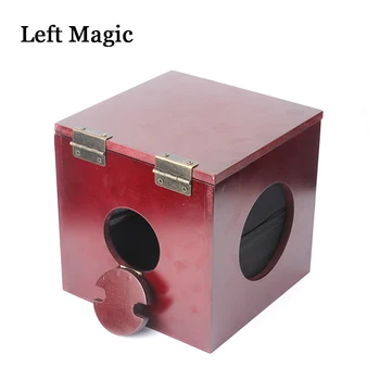 דין Box (דין שמיר) magia קישור חבלים, קופסה של טבעת קסמים תיבת עץ הבמה magie אשליה הסיטוניים