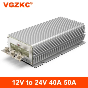 VGZKC 12V כדי 24V DC ממיר מתח 12V כדי 24V 1200W חשמל רכב להגביר את מודול 10-20V כדי 24V כוח הרגולטור