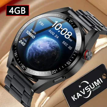 2023 החדש Bluetooth לקרוא שעון חכם 454*454 AMOLED 1.39 אינץ מסך השעון יציג תמיד את הזמן 4GB המוזיקה המקומית Smartwatch גברים