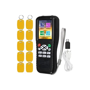 RFID Reader סופר Duplicator, NFC Reader, רב תדרי RFID כרטיס חכם מתכנת, מקודד כרטיס מפענח