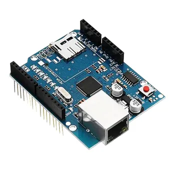 Ethernet Shield מודול W5100 חריץ לכרטיס מיקרו SD מוצרים שעובדים עם הרשמית לוחות Arduino