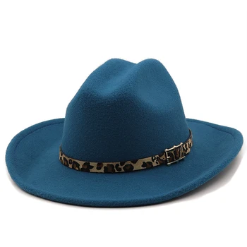 חדש בציר המערבי שוליים רחבים, כובע לגברים שוליים רחבים, קאובוי ג ' אז כובע עם חגורת עור כובע סומבררו נשים ציירו