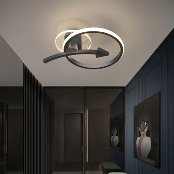 המודרנית אור תקרת Led עבור מעבר מנורת תקרה אור מסדרון 110v 220v עבור סלון, חדר השינה, חדר האוכל Led תאורה