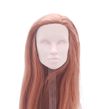 מלכות אופנה טטיאנה אלכסנדרובה נחושת צבע שיער Rerooted שלמות בובה 1/6 היקף הראש.