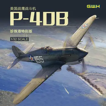 החומה הגדולה L3202 בקנה מידה 1/32 P-40B Warhawk פרל הארבור ערכת דגם פלסטיק