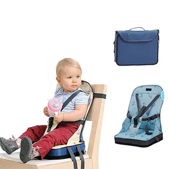 שימושי התינוק האוכל הכיסא תיק תינוק ניידת מושב אוקספורד, עמיד למים בד תינוק נסיעות מתקפלים הילד החגורה האכלה כיסא גבוה