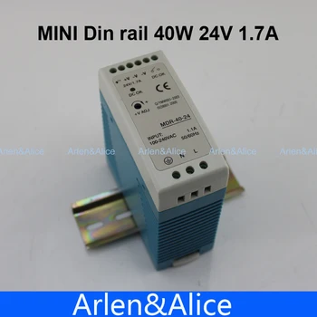 40W 24V MINI Din Rail יחיד פלט החלפת ספק כוח