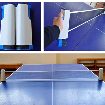 חדש באיכות גבוהה נייד טניס שולחן מדף נשלף שולחן טניס נטו החלפת פינג פונג נטו
