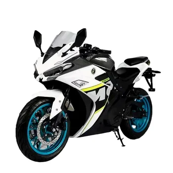 מירוץ אופנוע חשמלי קטנוע אופנוע 8000W כבד אופניים למבוגרים הופעות אופנוע חשמלי 120km/h