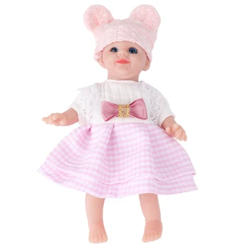 IVITA WG1570 6.29 אינץ 116g 100% גוף מלא סיליקון מחדש את הבובה צבוע גמור מציאותי מיני בובות צעצועי ילדים מתנה