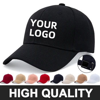 מקצועית, התאמה אישית באיכות גבוהה מצויד שחור צי מודפס רקמה על כובעים לגברים האישה מותאם אישית לוגו של גברים, כובעי בייסבול.