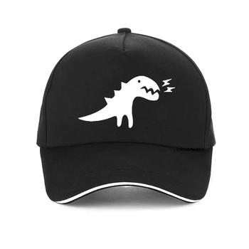 קריקטורה מפלצת קטנה הדפסה כובעי בייסבול אופנת יוניסקס דינוזאור מתכוונן כובע 100%כותנה אבא כובע snapback כובעי עצם