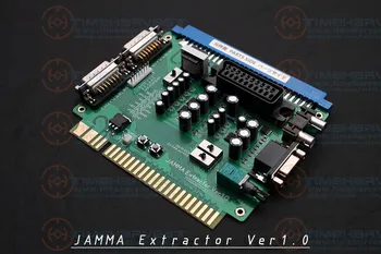 JAMMA Extractor JAMMA CBOX ממיר ל-DB 15 פני Joypad SNK Gamepad עם SCART האיחוד האירופי & RGBS פלט עבור כל JAMMA לוח המשחק