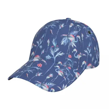 פלמינגו ציפורים צמחים פרחים כובע בייסבול skuilles כובע מצויד כובע Snapback כובע לגברים נשים מזדמנים כובע כובע השמש חיצונית כובע כובע